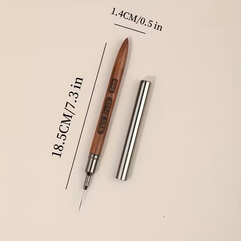 Calligraphy Pen Set - ชุดแปรงเพ้นท์เล็บ 5 ชิ้น ไร้กลิ่น แบบปากกา สำหรับมืออาชีพ