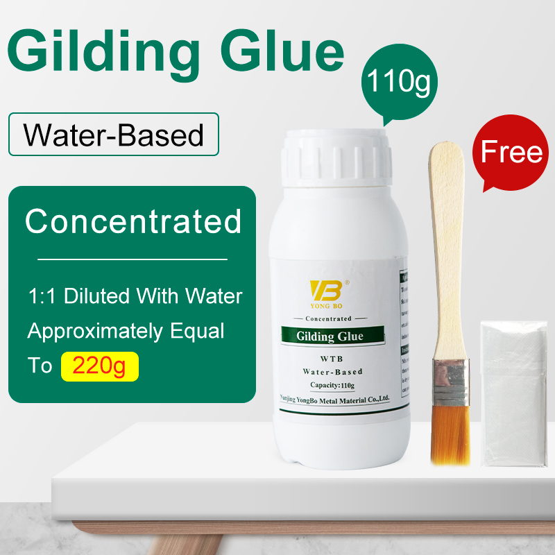 Art Craft Leaves - 110G Gilding กาวสำหรับทองฟอยล์น้ำกาวสำหรับทองแผ่นฟอยล์ศิลปะหัตถกรรมกระดาษบ้านตกแต่ง DIY Gilding กาว