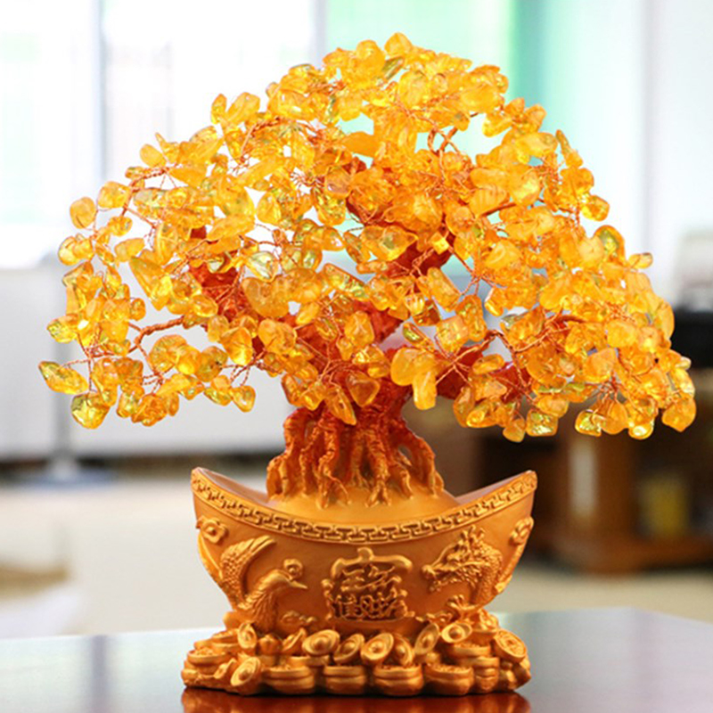 ต้นไม้นำโชคเครื่องประดับเงินทอ - Art Craft New Year บทวิจารณ์และราคา