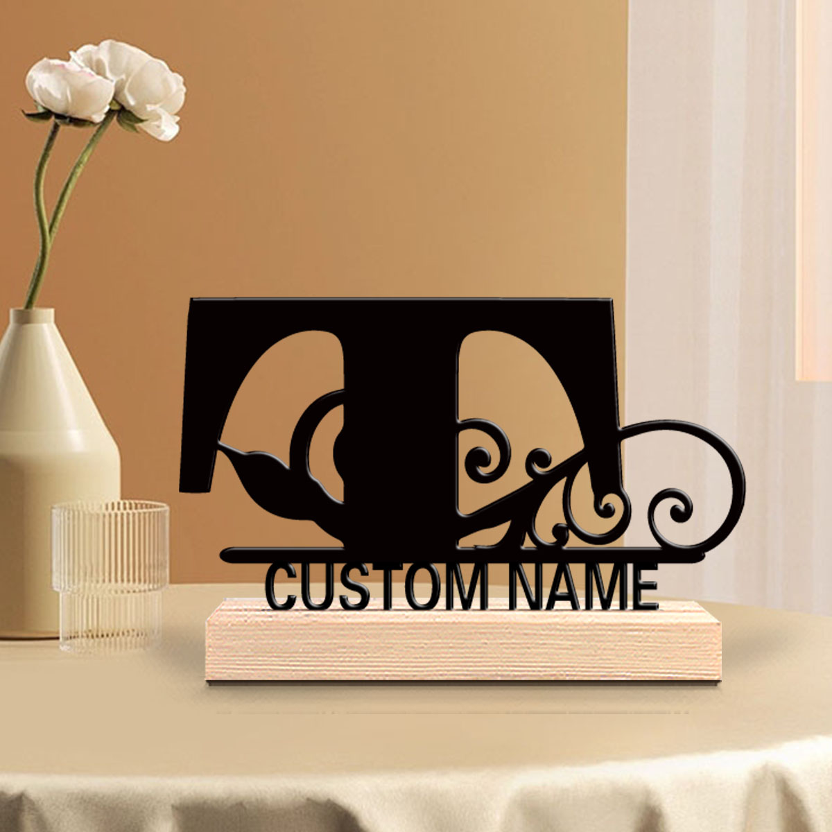 งานศิลปะโลหะรูปตัวอักษรแบบกำหน - Art Craft Letter T บทวิจารณ์และราคา