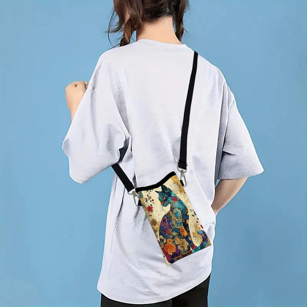 กระเป๋าสะพายข้างลายดอกไม้ลายแม - Art Craft Bag บทวิจารณ์และราคา