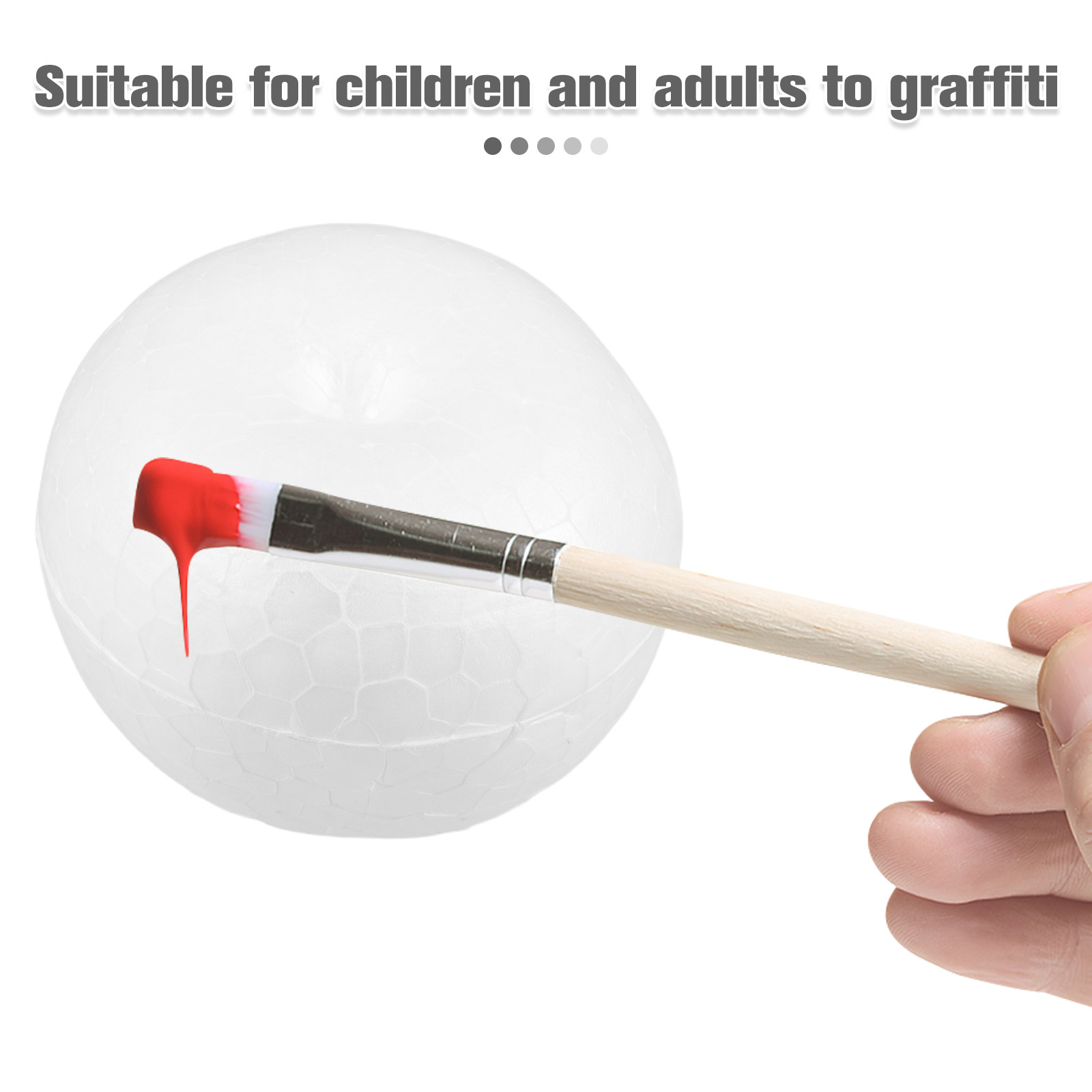 โฟมผลไม้สีขาว 20 ชิ้น ขนาด 7.5 - Art Craft Holiday บทวิจารณ์และราคา