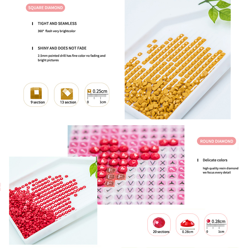 SDOYUNO DIY 5D ภาพวาดเพชรแบบเต - Art Craft Ideas With Paper บทวิจารณ์และราคา