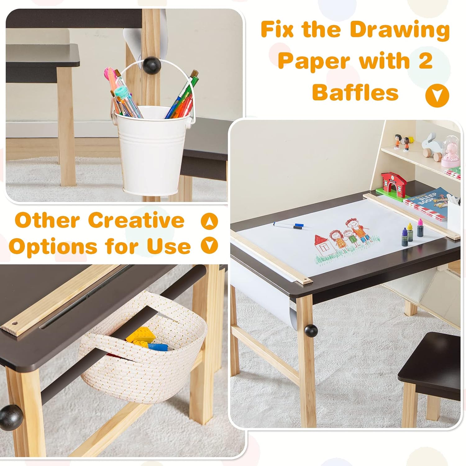 ชุดโต๊ะและเก้าอี้ศิลปะสำหรับเด - Art Craft Toddler บทวิจารณ์และราคา