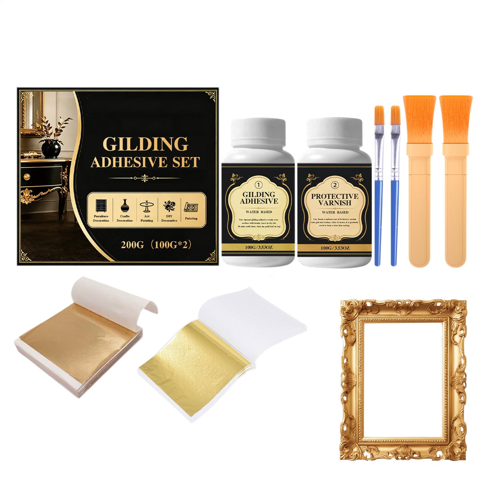 กาวติดทองคำชนิดน้ำใหม่ ติดทนนา - Art Craft Leaves บทวิจารณ์และราคา