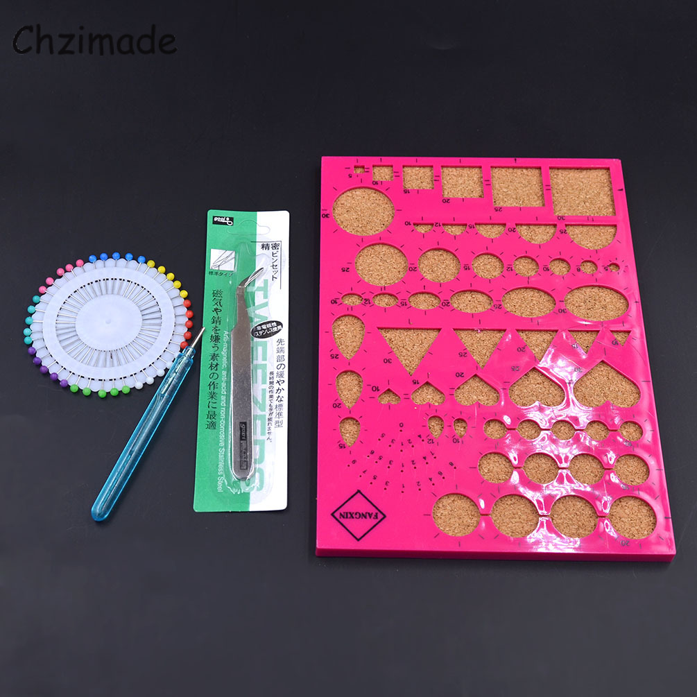 Chzimade สีสุ่ม Quilling กระดา - Art Quilling Craft บทวิจารณ์และราคา