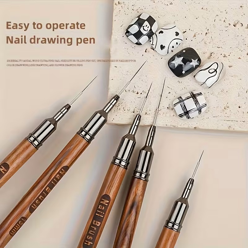 ชุดแปรงเพ้นท์เล็บ 5 ชิ้น ไร้กล - Calligraphy Pen Set บทวิจารณ์และราคา