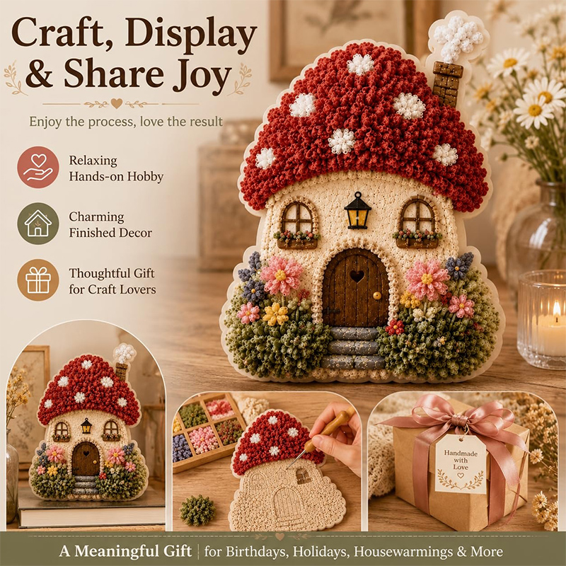 ชุดงานฝีมือ 3D Fabric Poke Art - Art Craft Bakery บทวิจารณ์และราคา