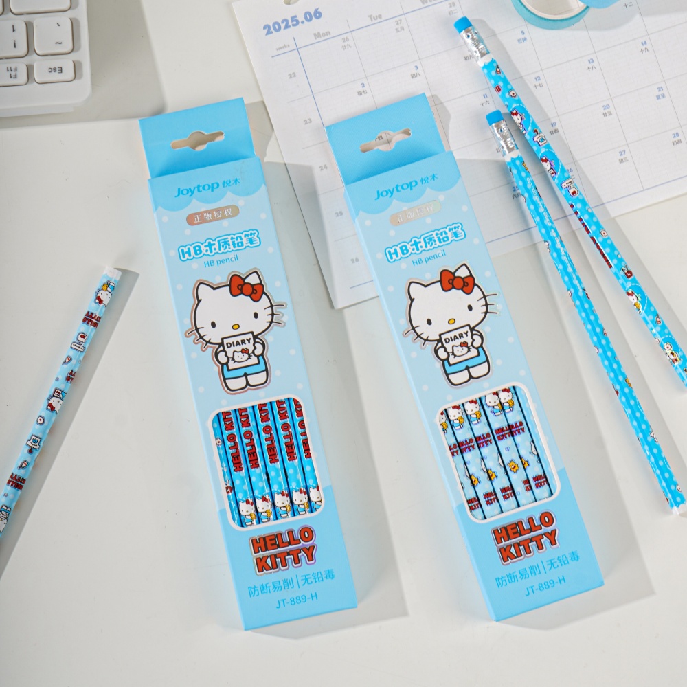 12 ชิ้นของแท้ซานริโอ เฮลโล คิต - Calligraphy Pen Set บทวิจารณ์และราคา