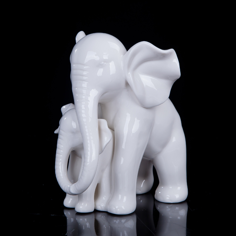 ช้างกระเบื้องพอร์ซเลนหยกสีขาวส - Art And Craft For Mother'S Day บทวิจารณ์และราคา