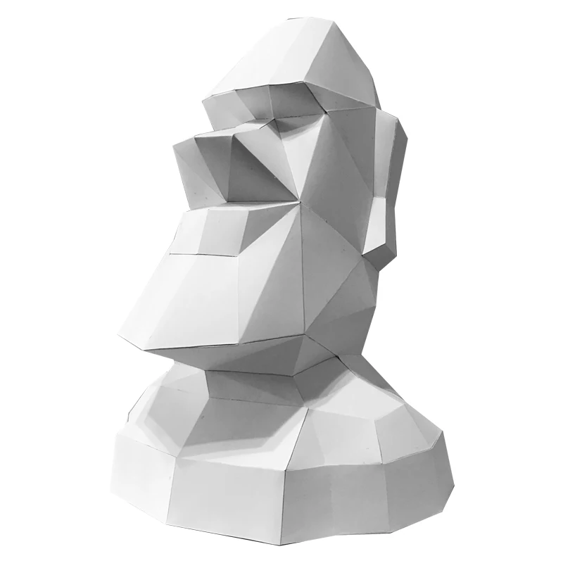 ขนาดใหญ่ขนาดเกาะอีสเตอร์ Moai  - Art Craft Easter บทวิจารณ์และราคา