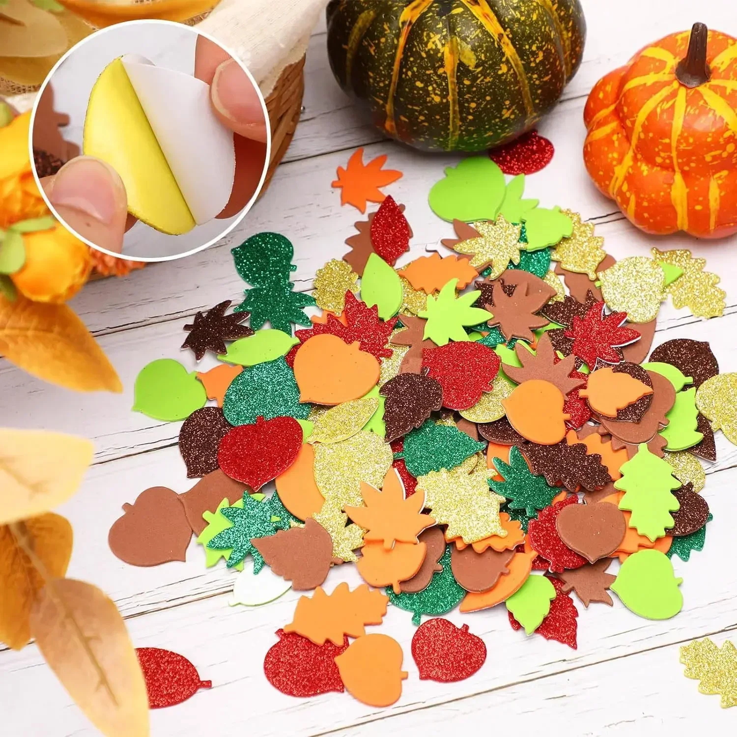 ศิลปะการตกแต่งรูปใบไม้ร่วงแบบท - Art Craft Leaves บทวิจารณ์และราคา