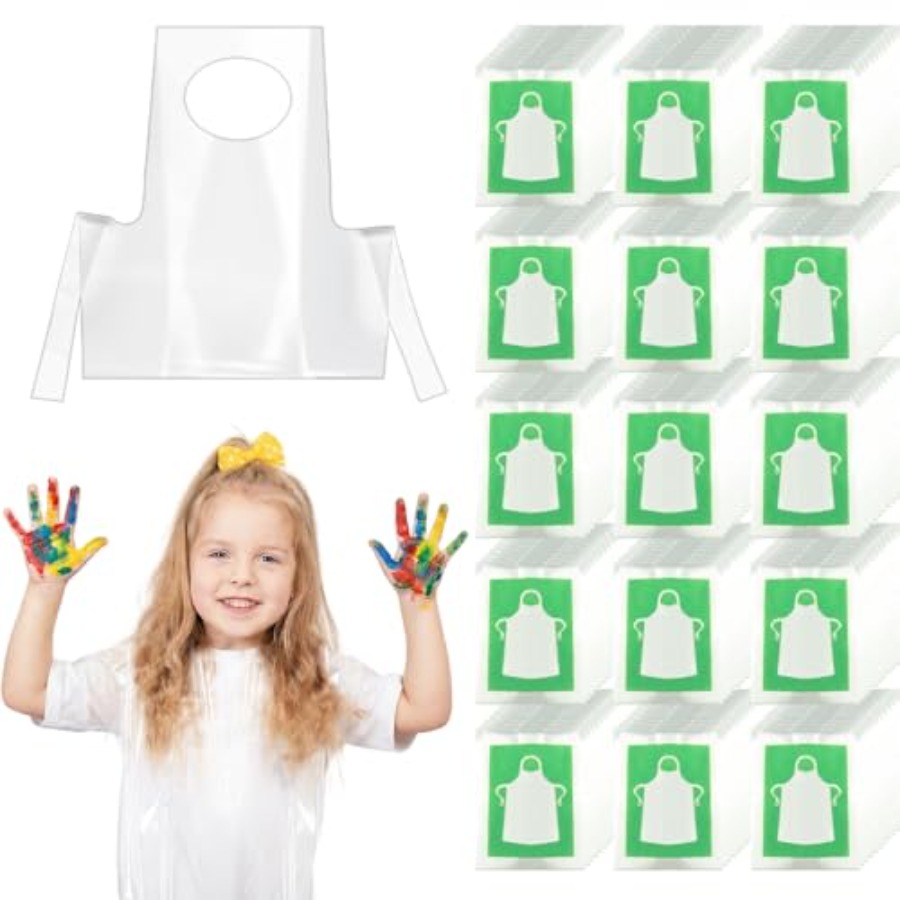 ผ้ากันเปื้อนแบบใช้แล้วทิ้ง HKA - Art Craft Toddler บทวิจารณ์และราคา