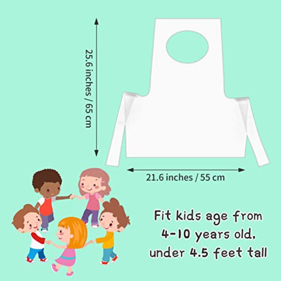 ผ้ากันเปื้อนแบบใช้แล้วทิ้ง HKA - Art Craft Toddler บทวิจารณ์และราคา