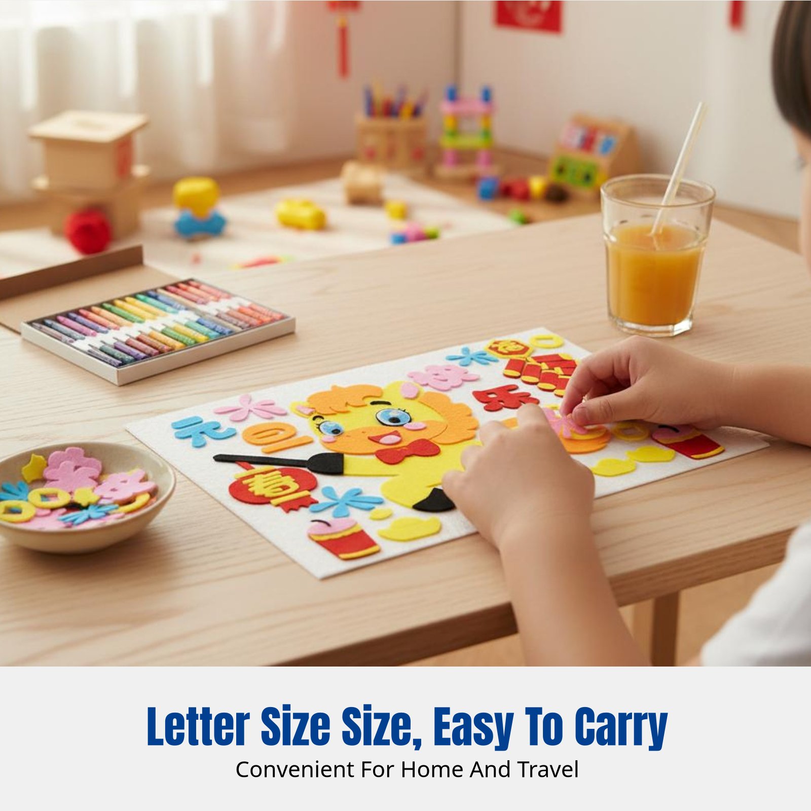 สติกเกอร์ศิลปะผ้า DIY ปีใหม่ 2 - Art Craft New Year บทวิจารณ์และราคา