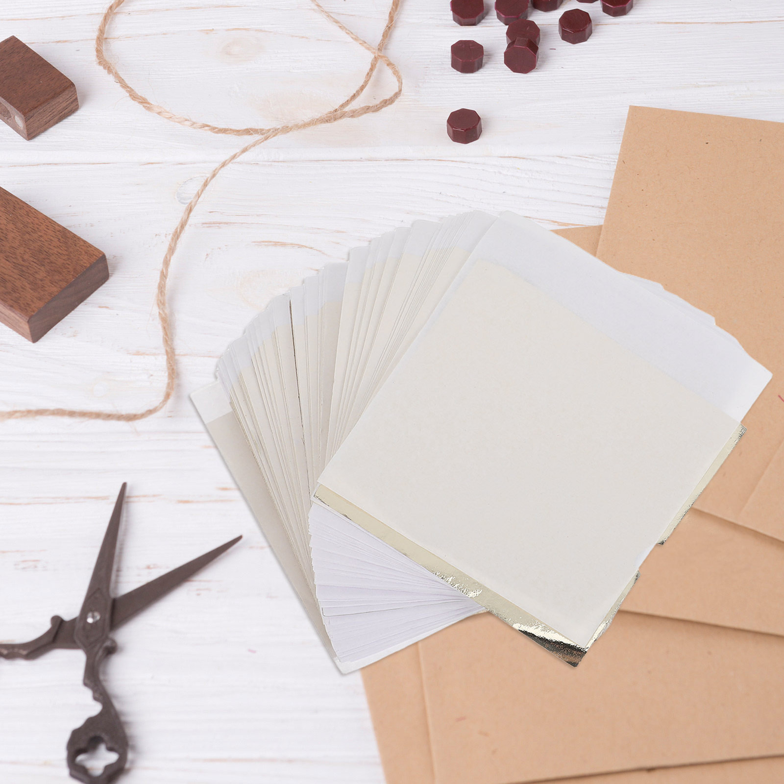 แผ่นทองคำเปลว 200 ชิ้น แผ่นฟอย - Art Craft Leaves บทวิจารณ์และราคา