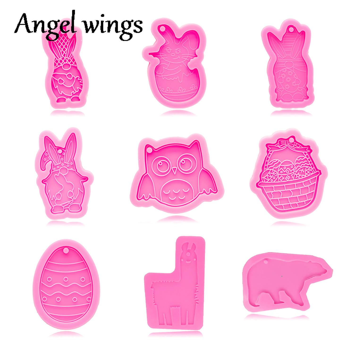 DY0943ซิลิโคน Easter Bunny/ไข่ - Art Craft Easter บทวิจารณ์และราคา