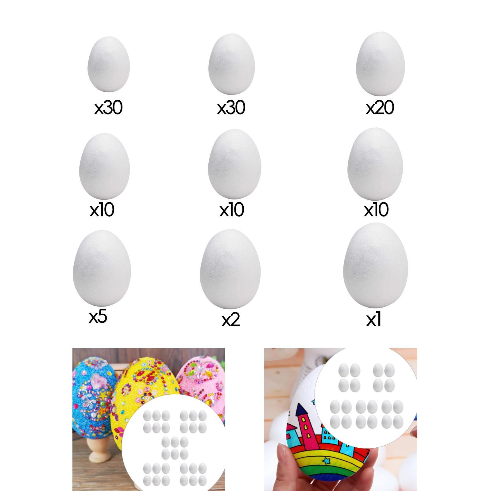 ไข่อีสเตอร์โฟม DIY ผิวเรียบสีข - Art Craft Easter บทวิจารณ์และราคา