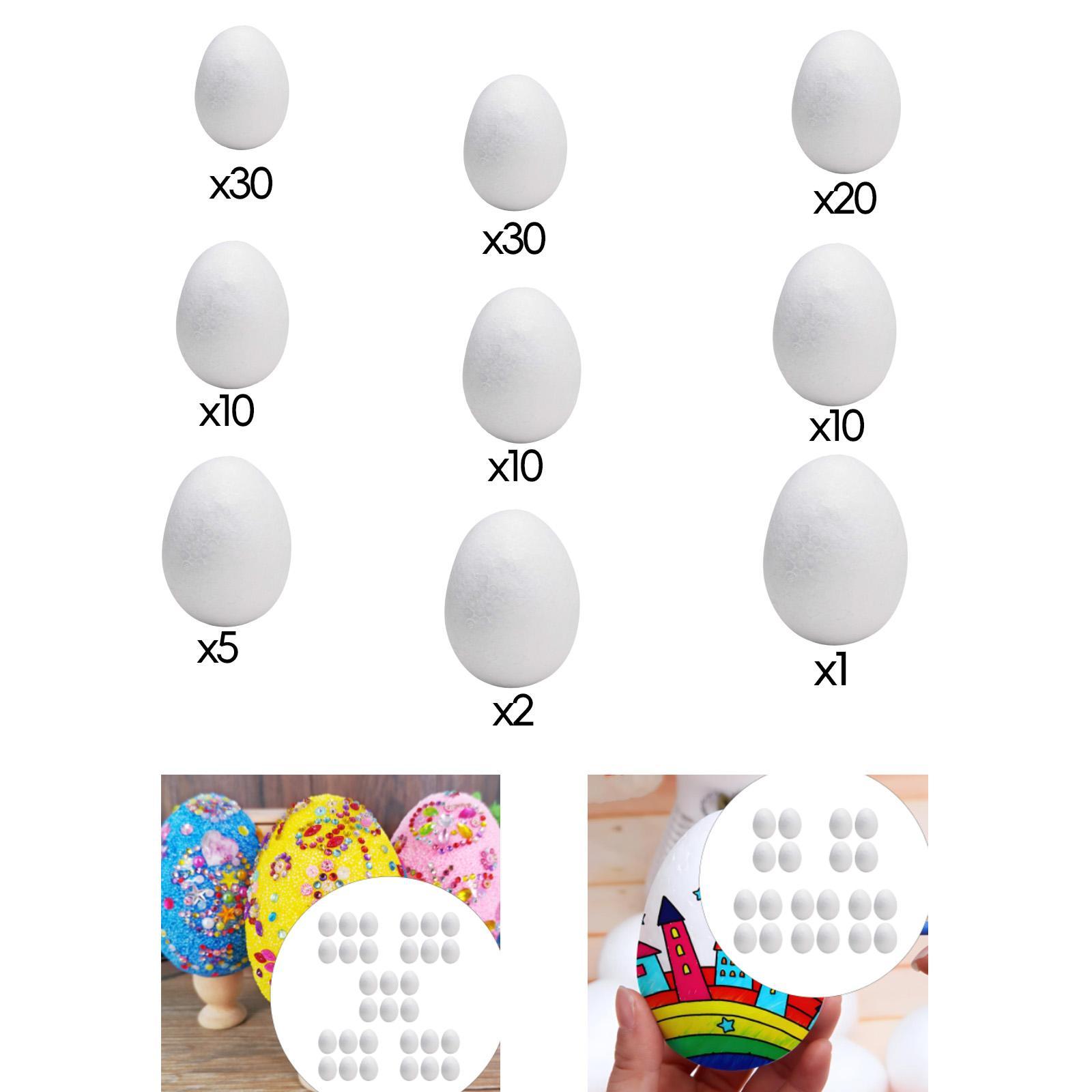 ไข่อีสเตอร์โฟม DIY ผิวเรียบสีข - Art Craft Easter บทวิจารณ์และราคา
