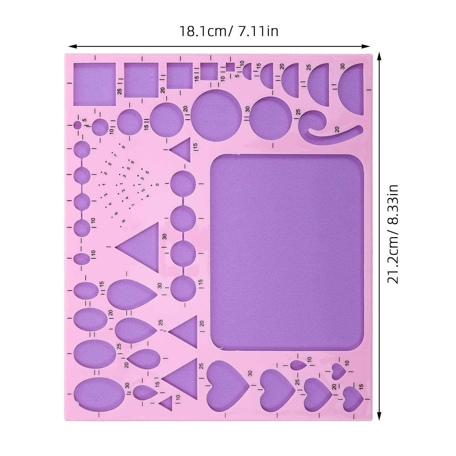 แผ่นแม่แบบงานควิลลิ่งกระดาษ รู - Art Quilling Craft บทวิจารณ์และราคา