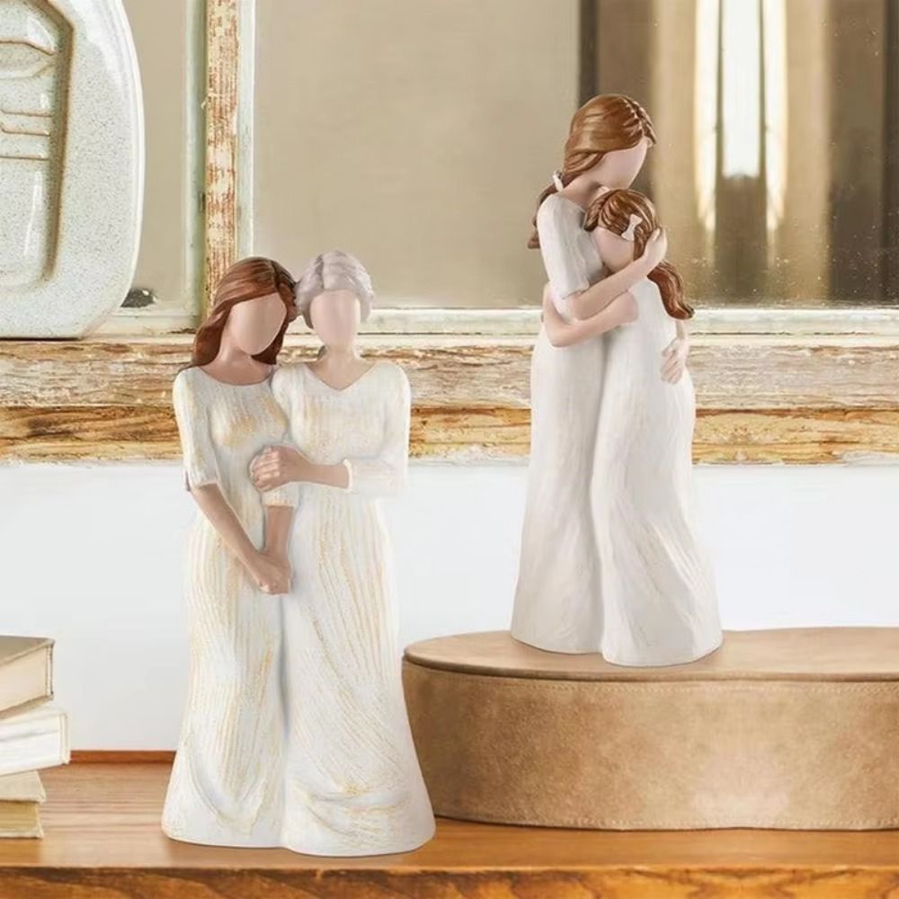 รูปปั้นแม่และลูกสาว งานฝีมือเร - Art And Craft For Mother'S Day บทวิจารณ์และราคา