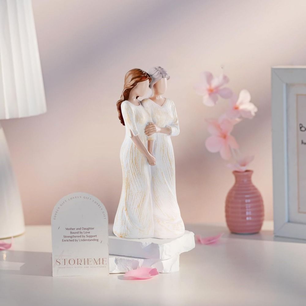 รูปปั้นแม่และลูกสาว งานฝีมือเร - Art And Craft For Mother'S Day บทวิจารณ์และราคา