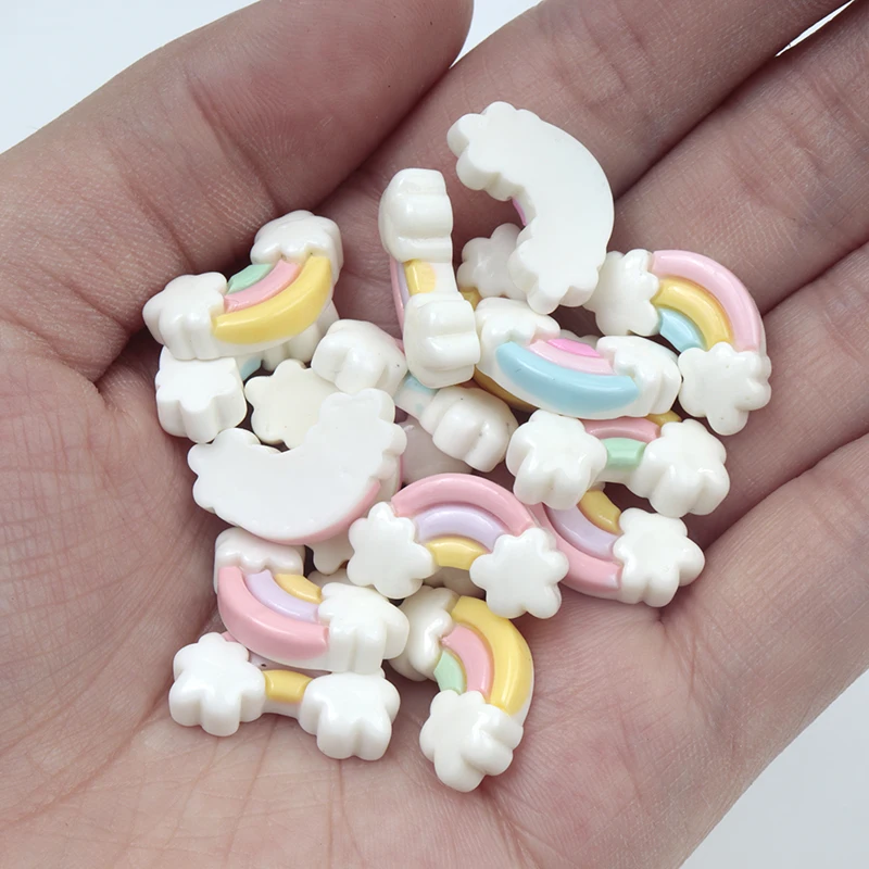 เรซิ่นรูปทรงแบนสีรุ้งขนาดเล็ก  - Art Craft Toddler บทวิจารณ์และราคา