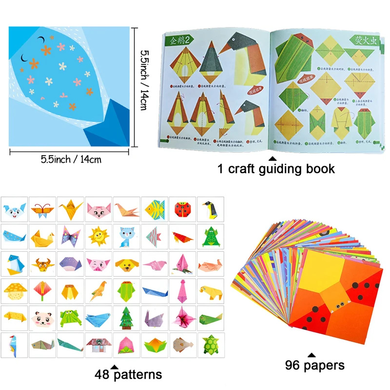 ชุดโอริกามิพร้อมกระดาษ 30/96 แ - Art Craft Book บทวิจารณ์และราคา