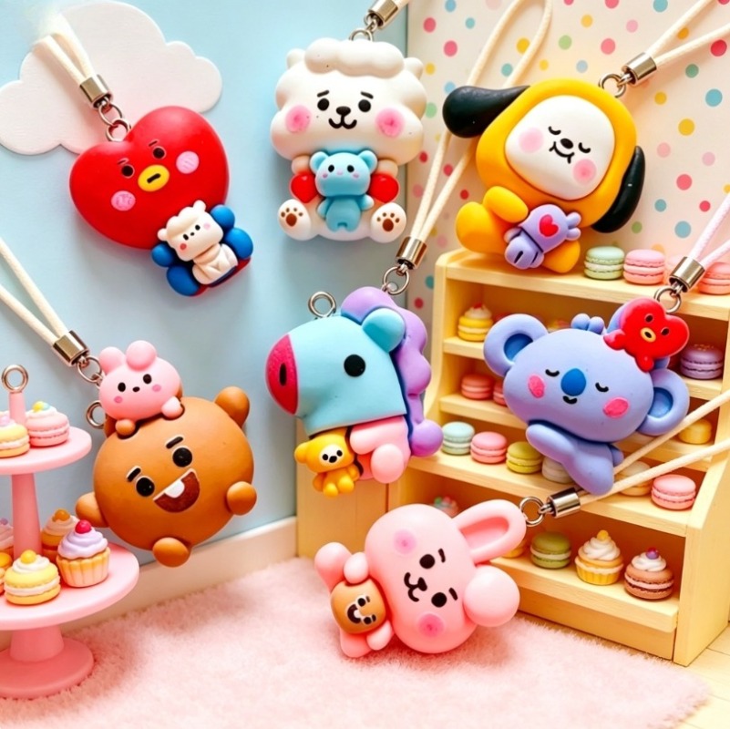 ชุด 7 ชิ้น BT21 ชาร์มการ์ตูนเร - Art Craft Materials บทวิจารณ์และราคา