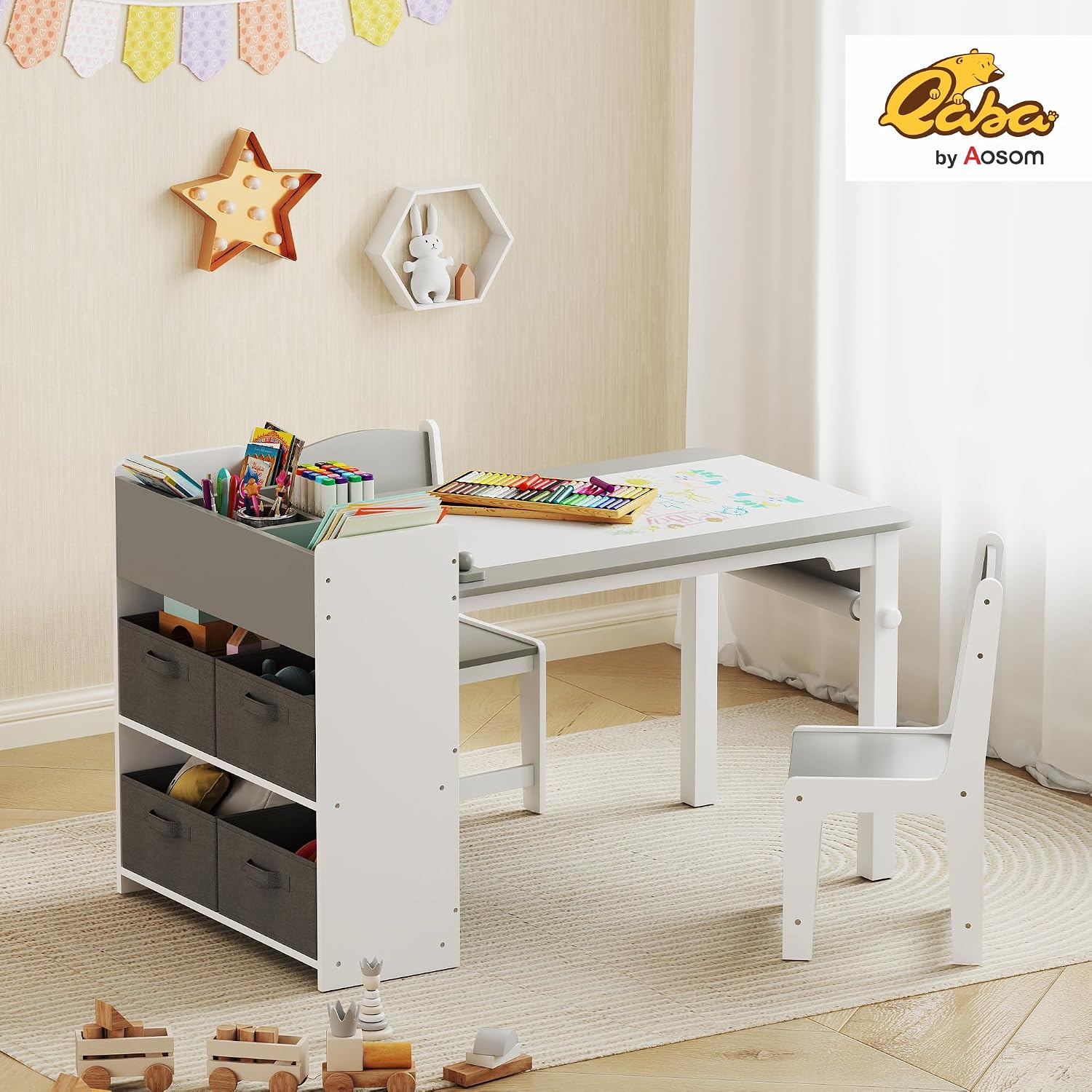 ชุดโต๊ะศิลปะสำหรับเด็กพร้อมขาต - Art Craft Toddler บทวิจารณ์และราคา