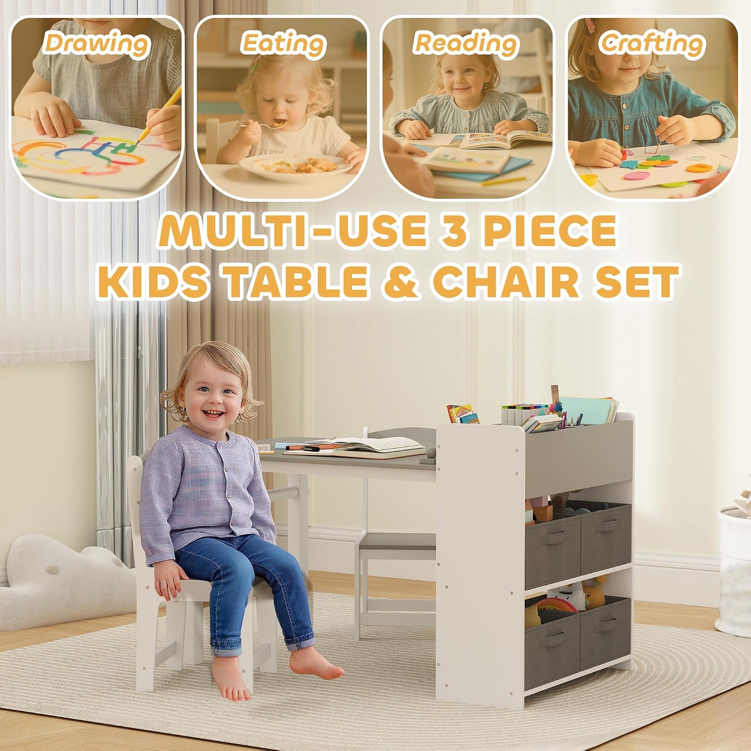 ชุดโต๊ะศิลปะสำหรับเด็กพร้อมขาต - Art Craft Toddler บทวิจารณ์และราคา