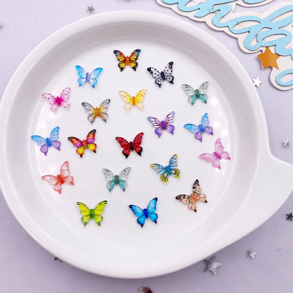 50PCS 10mm ผสมเรซิ่นมินิคริสตั - Art Craft New Year บทวิจารณ์และราคา