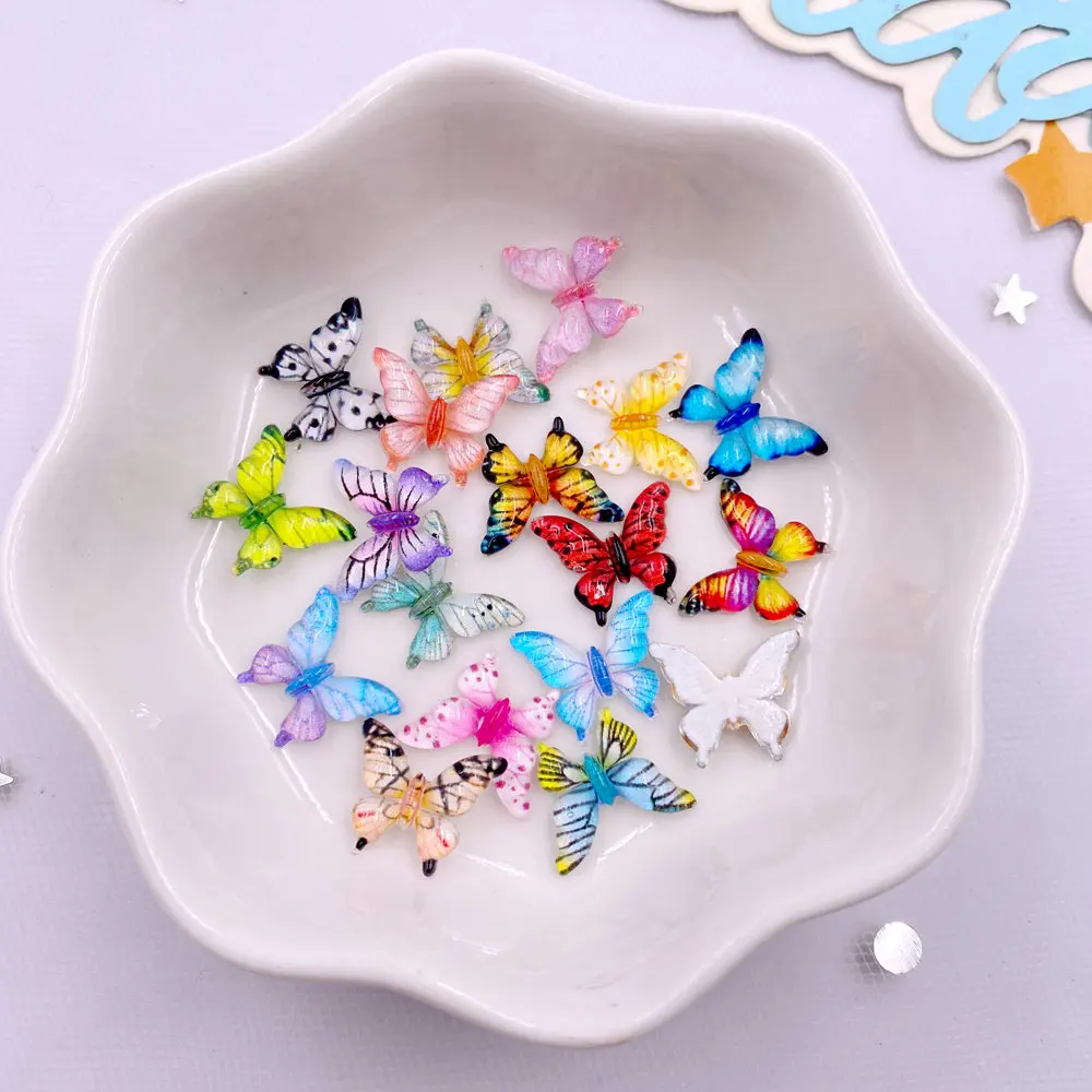 50PCS 10mm ผสมเรซิ่นมินิคริสตั - Art Craft New Year บทวิจารณ์และราคา