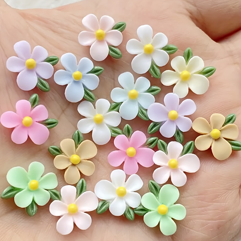 ชาร์มเรซินรูปดอกไม้และใบไม้ขนา - Art Craft Leaves บทวิจารณ์และราคา