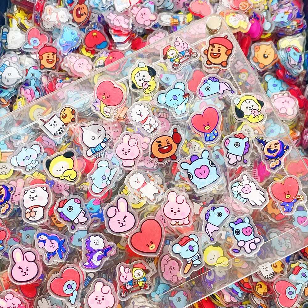 แผ่นอะคริลิก BT21 ขนาด 2 ซม. ค - Art Craft Materials บทวิจารณ์และราคา