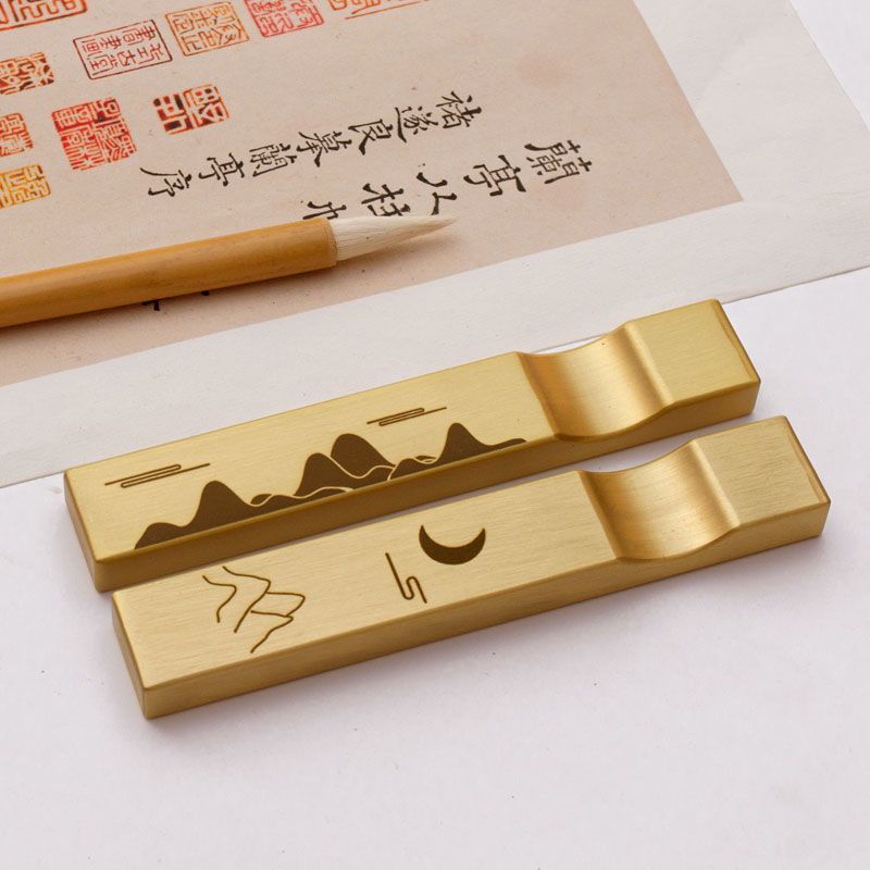ที่ทับกระดาษทองเหลืองแท้แบบสอง - Calligraphy Pen Set บทวิจารณ์และราคา