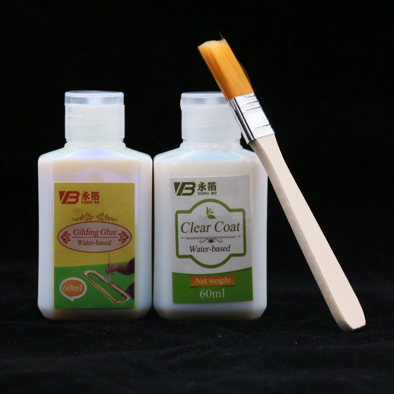 Gilding กาว Gold Leaf ฟอยล์น้ํ - Art Craft Leaves บทวิจารณ์และราคา