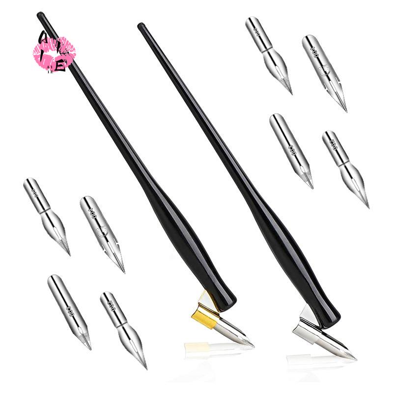 A11E-10PCS ชุดปากกาคัดลายมือเฉ - Calligraphy Pen Set บทวิจารณ์และราคา