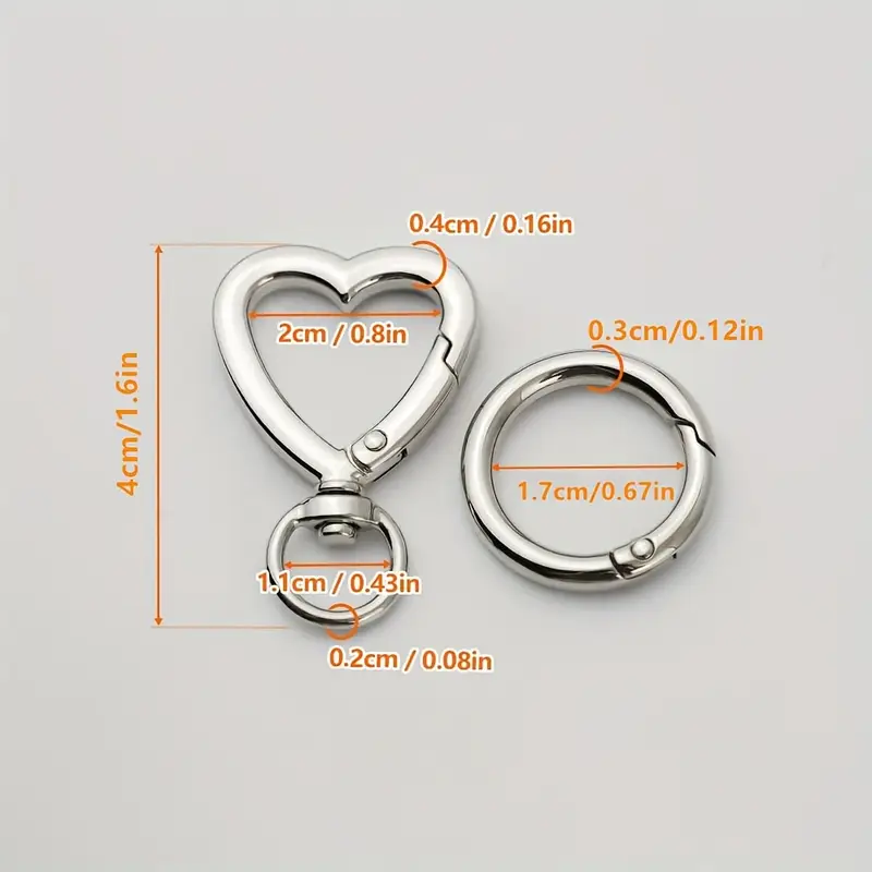 คลิปหนีบพวงกุญแจแบบหมุนเปิดได้ - Art Craft Materials บทวิจารณ์และราคา